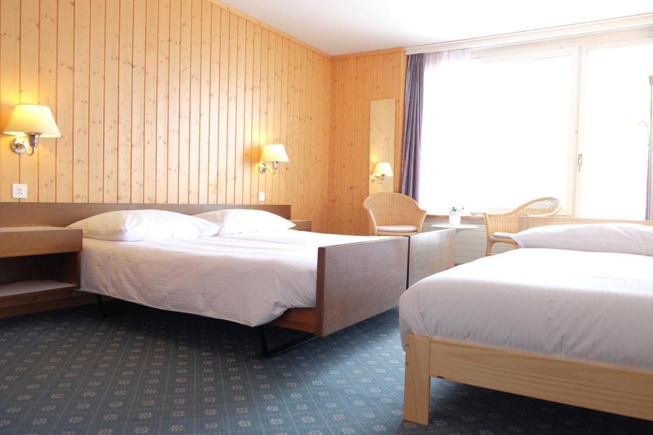 Guest Rooms With A Great View At Residence Brunner Wengen Eksteriør billede